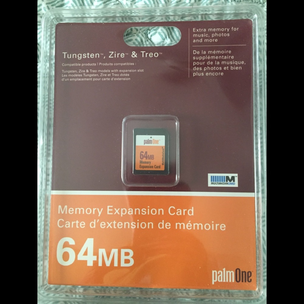 Palm USB multi-media card 64 mb storage nwot
